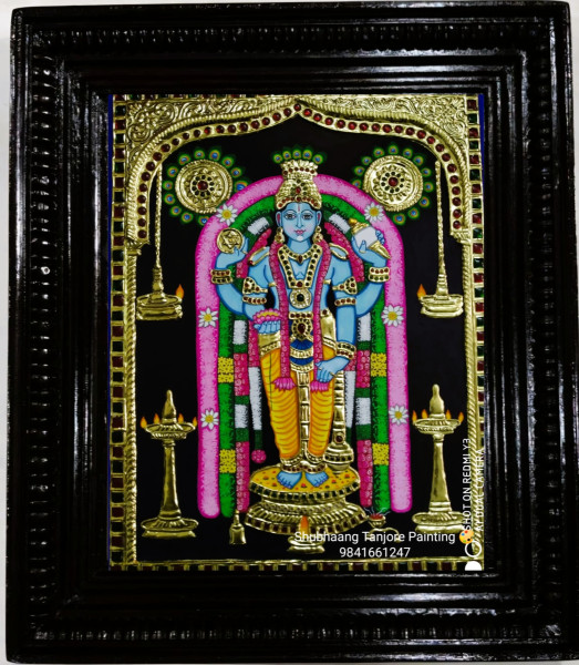Guruvayoor Appan Tanjore Painting 01