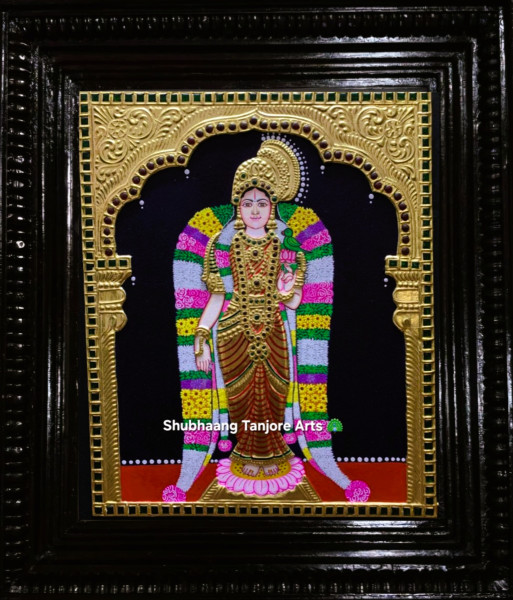 Andal Tanjore Painting1