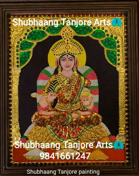 Annapoorani Tanjore painting 2