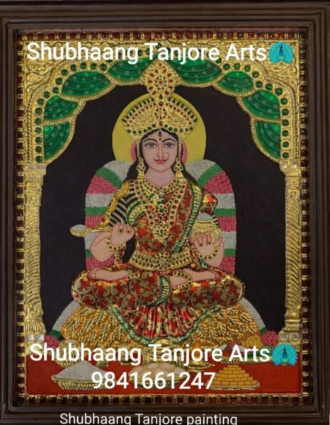 Annapoorani Tanjore painting 2