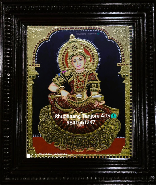 Annapoorani Tanjore painting