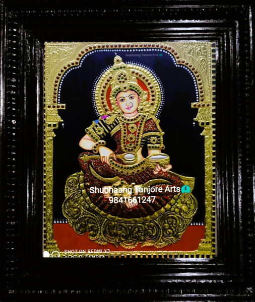 Annapoorani Tanjore painting