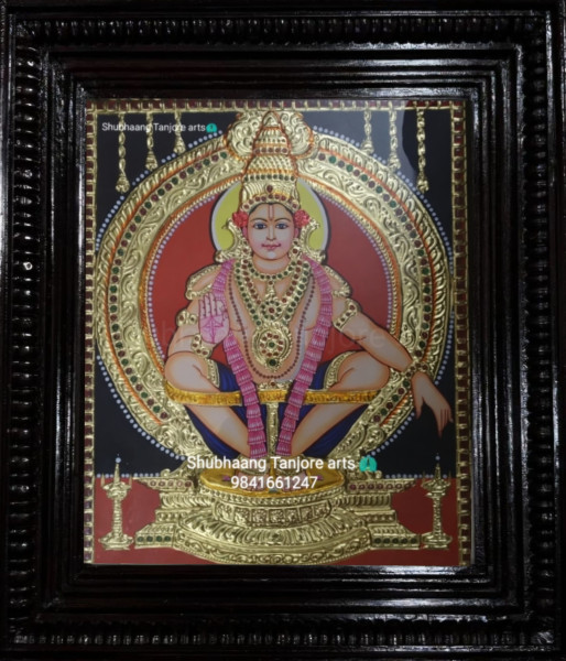 Ayyappan Tanjore Painting