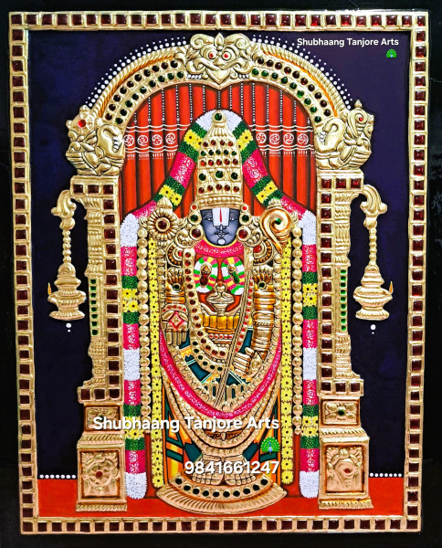 Balaji Gold Tanjore Painting