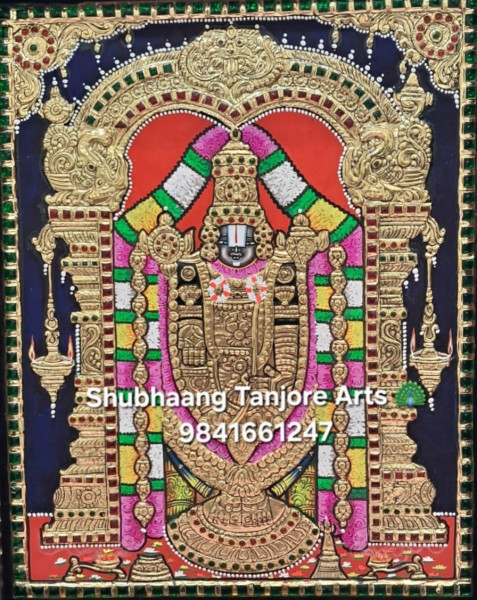 Balaji Tanjore Painting 12