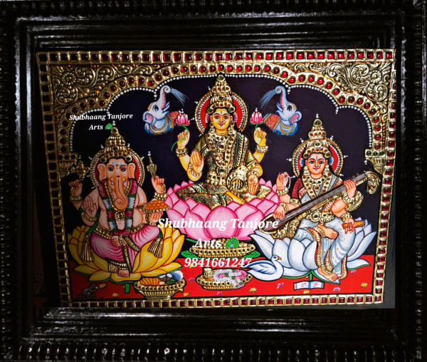 Ganesha Tanjore Painting