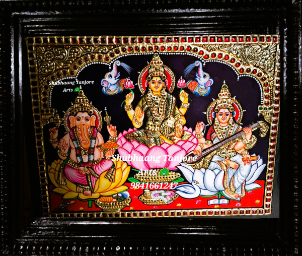 Ganesha Tanjore Painting