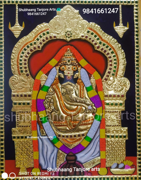 Ganesha Tanjore Painting 5