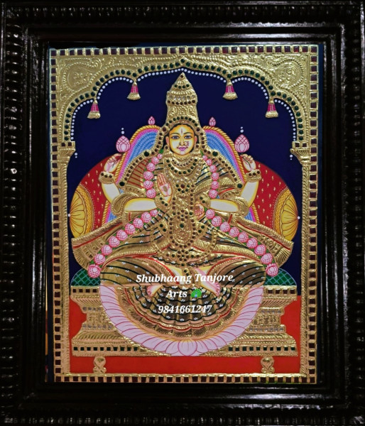 Dhanalakshmi Tanjore Painting 1