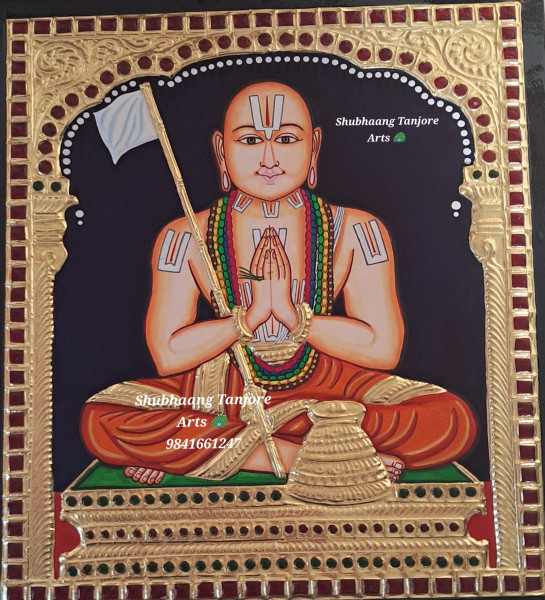Ramanujar Tanjore Painting