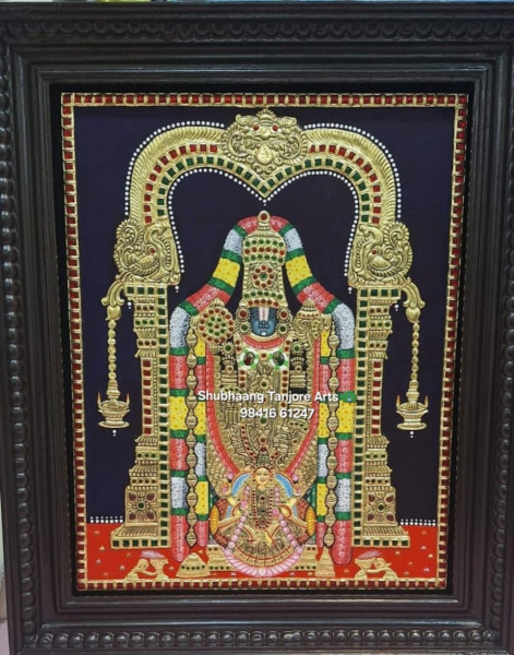 Balaji Gold Tanjore Painting