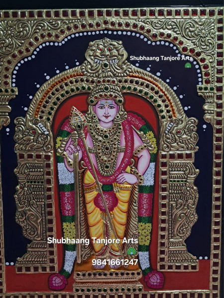 Raja Murugan Tanjore Painting