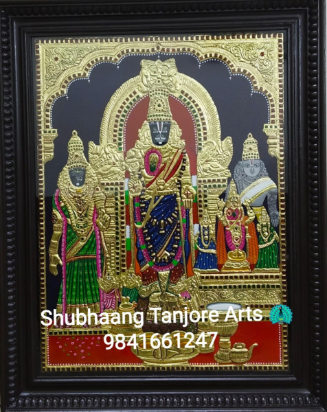 Parthasarathy Perumal Tanjore Painting