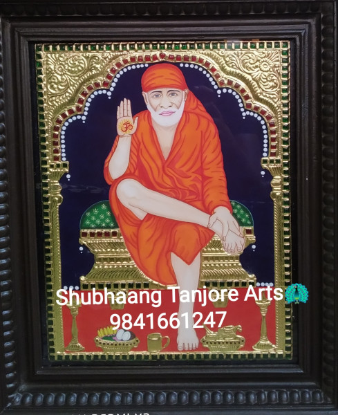 Sai Baba Tanjore Painting